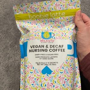 Vegan and decaf nursing coffee